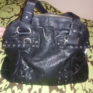 Juicy Couture black leather purse